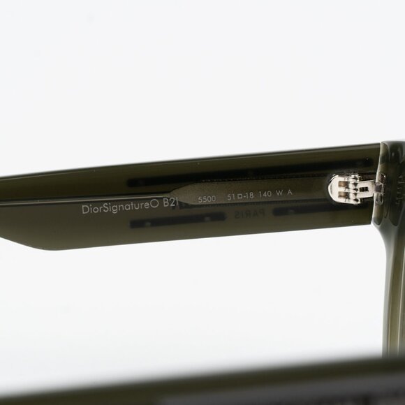 Dior Women Eyeglasses Green Demo Geometric DIORSIGNATUREO CD50054I 098 B2I NEW - Picture 6 of 10